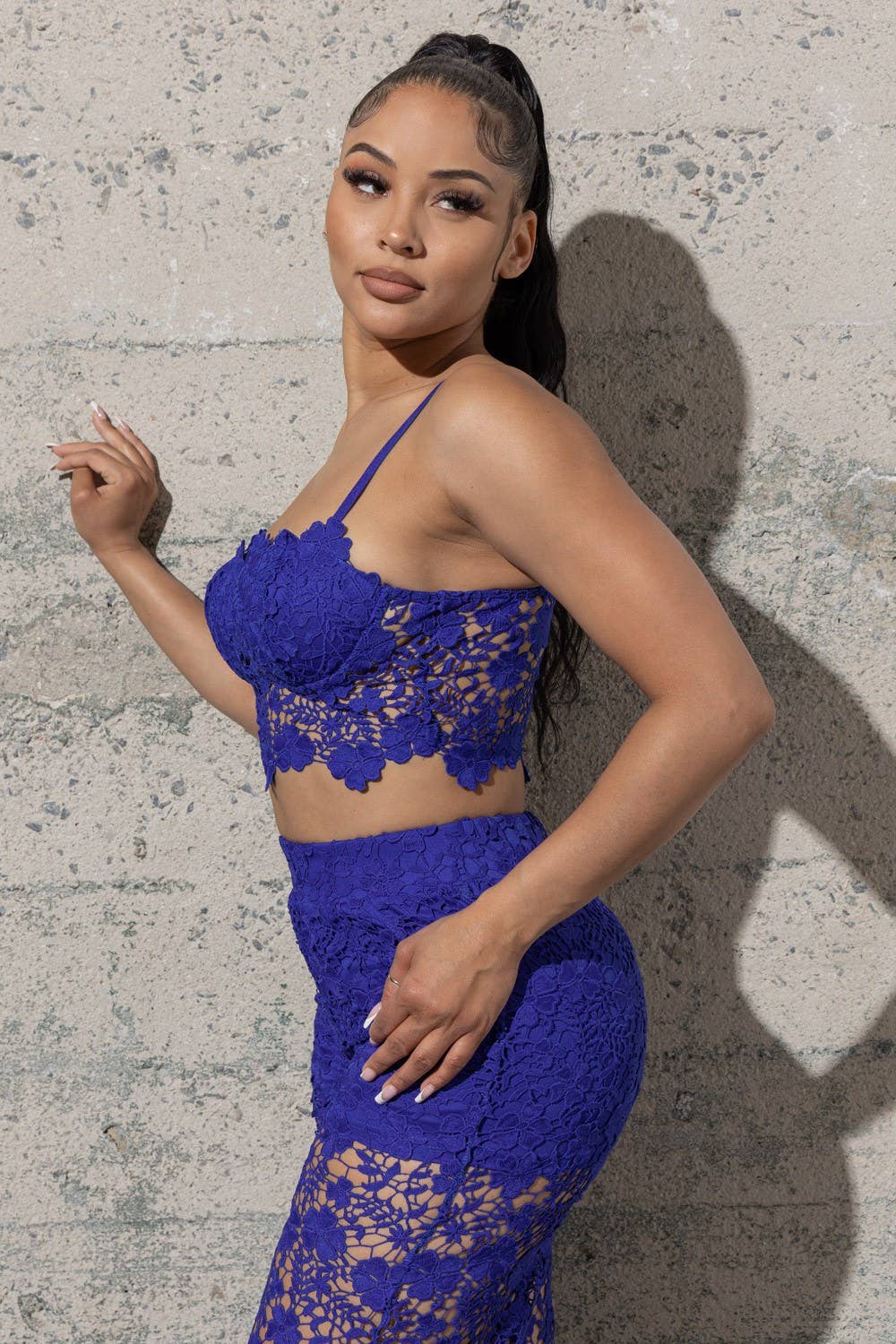 PINKY LACE SET