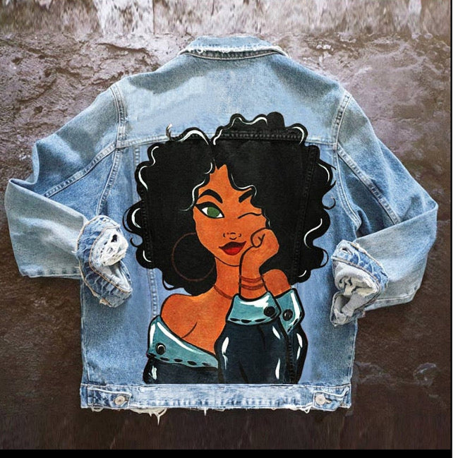 RBK DENIM Rhinestone Jacket