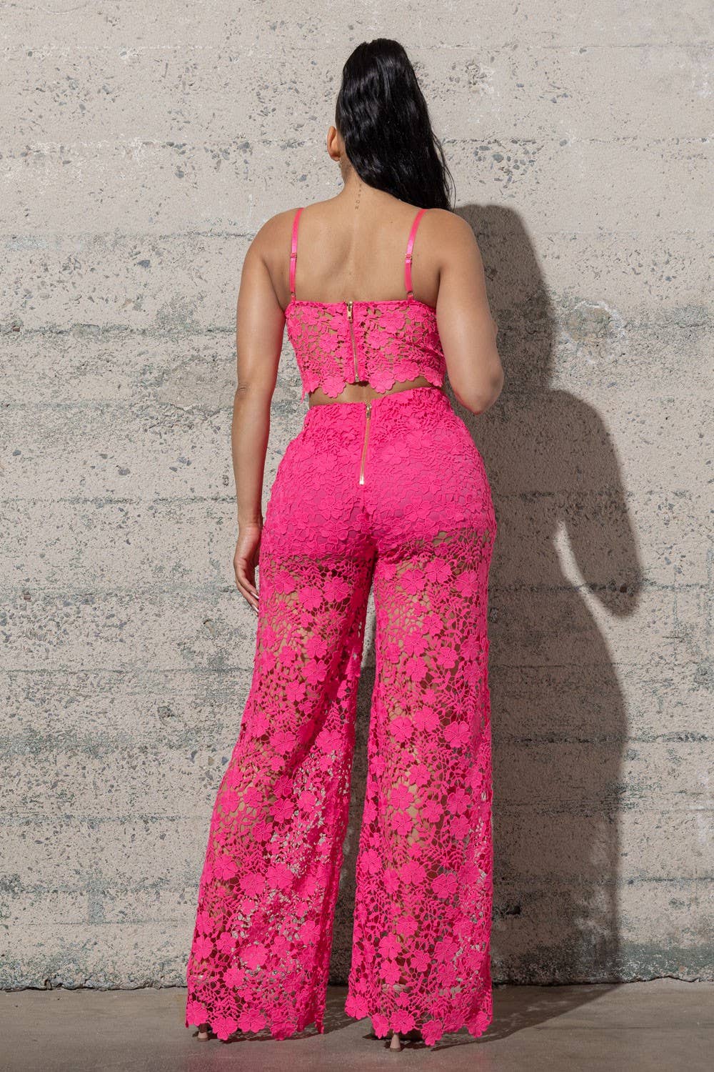 PINKY LACE SET