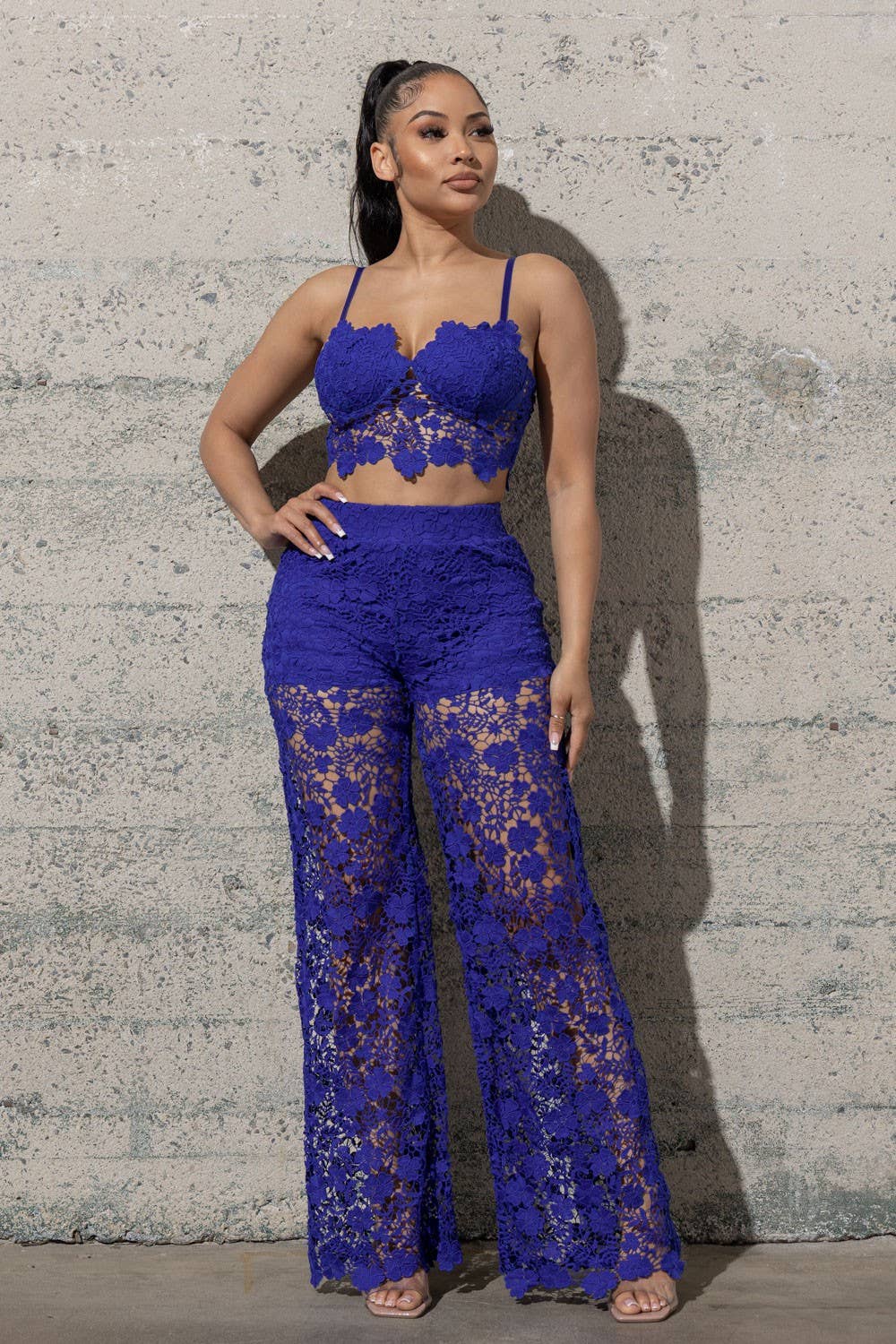 PINKY LACE SET