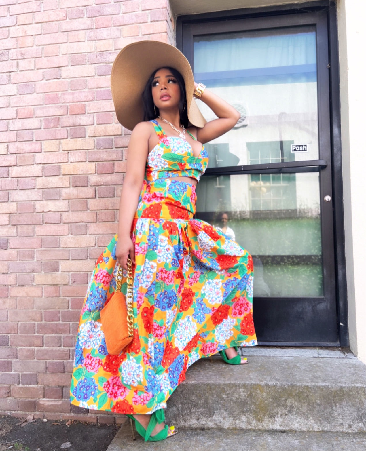 Floral Two Piece Set