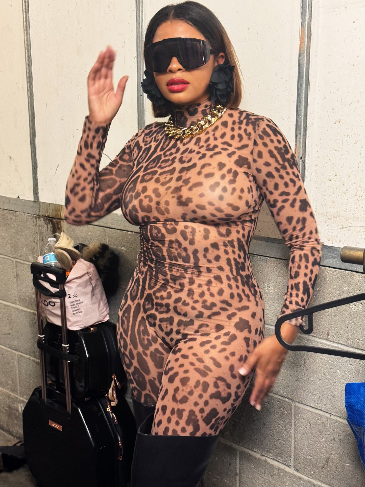 Leopard Lady Jumpsuit