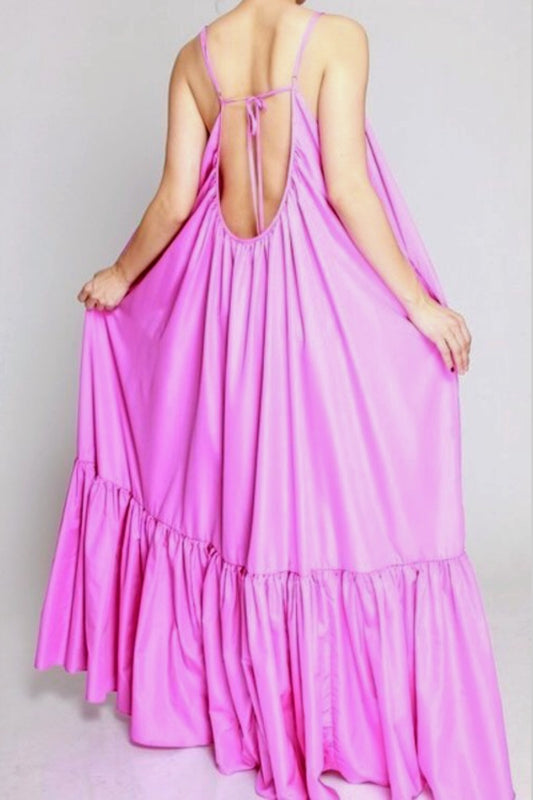 Summer Spring Draped Dress