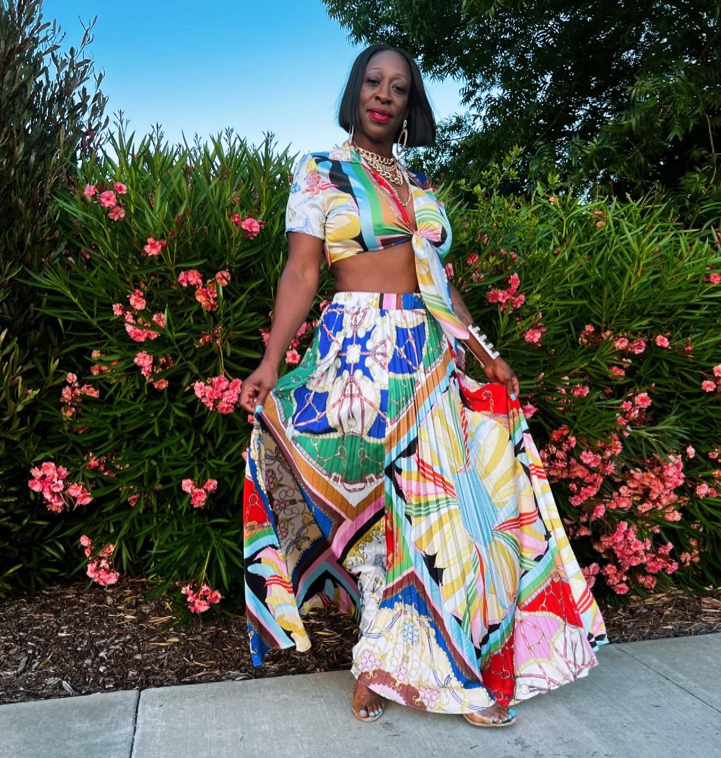 Bianca Two Piece Maxi Set